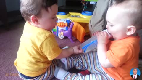 Best Videos Of Funny Twin Babies Compilation - Super Funny Twins Baby Video