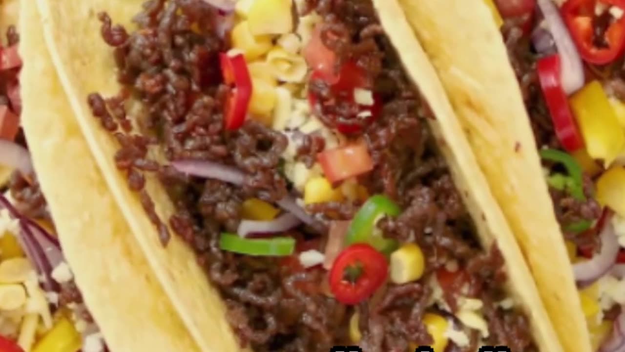 Pizza Tacos: Mexican Fiesta Meets Italian Fun! #shorts #viral #food