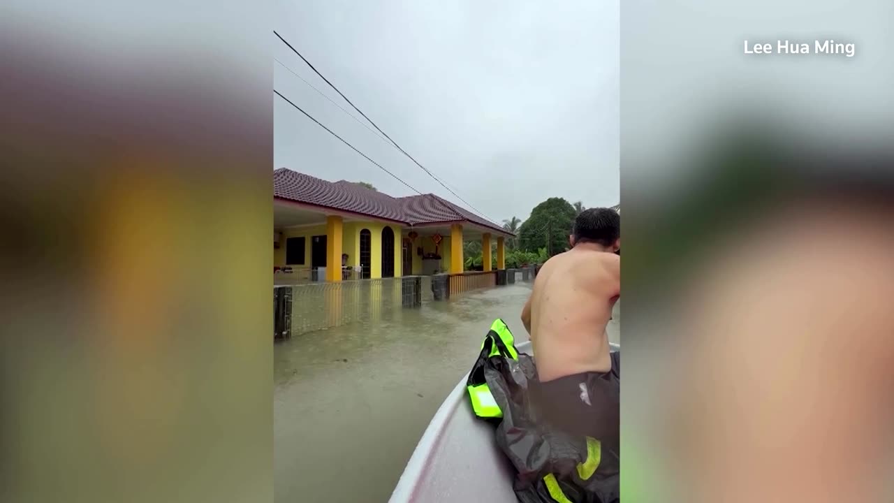 Worst floods in years hit Malaysia after torrential rains