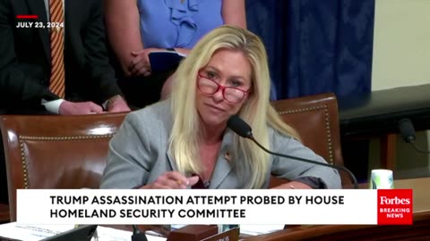Marjorie Taylor Greene Calls Out Bennie Thompson For Trying To End Trump's Secret Service Protection