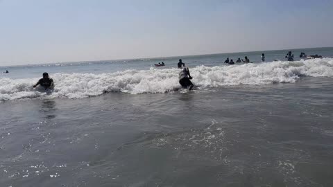 Cox's bazar Sea Beach in Bangladesh