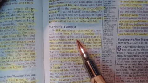 Bible Study - 4-30-2021 - John 5 31-47 - Jarrin Jackson