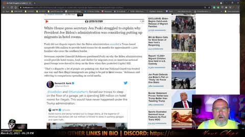 NC#0036 | Psaki and Potato Joe Administration Struggles to Explain Why Migrants Get Hotel Rooms.