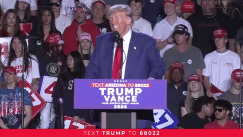Trump in Tempe, Arizona [Full Speech]