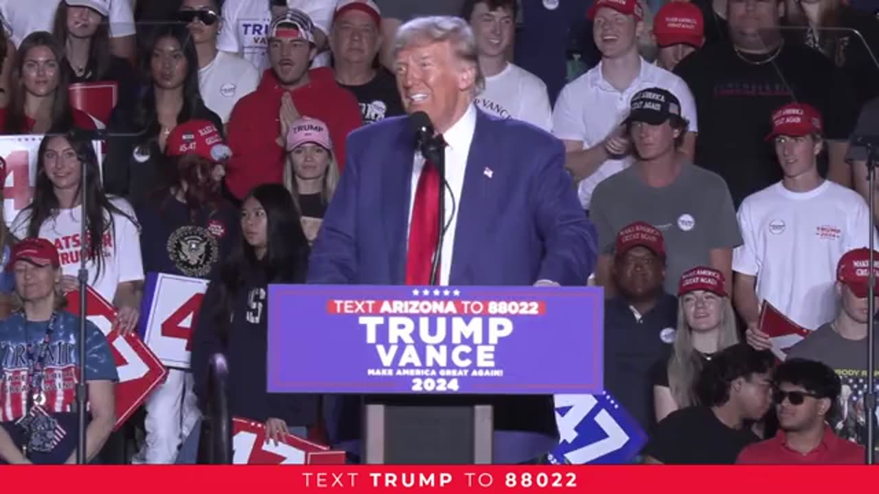 Trump in Tempe, Arizona [Full Speech]