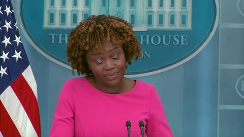 A reporter asks if the scarcity of press conferences from Biden has led to misinformation
