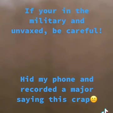 Army major recorded saying he'll physically hold down unvaxxed to force the jab