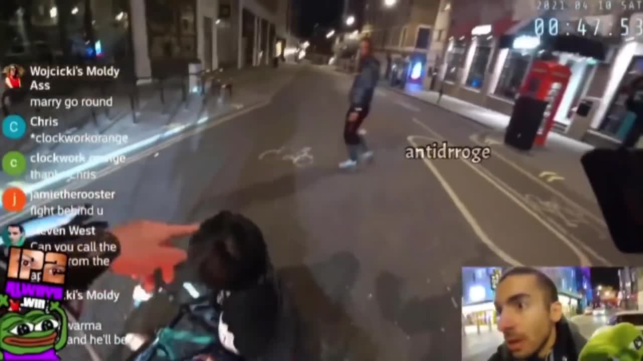 Live stream ROBBERY in LONDON