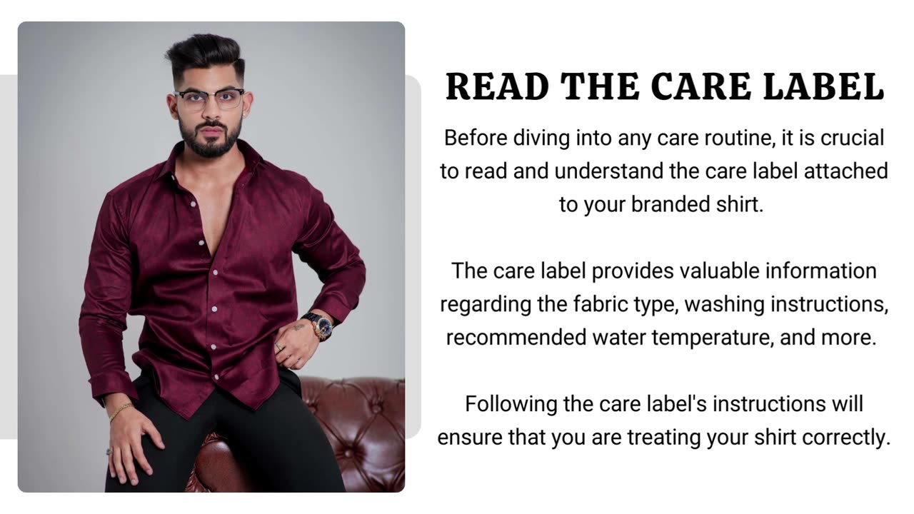 Tips To Care And Maintain Your Branded Shirts
