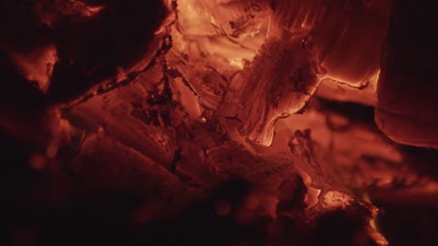 Fireplace 1 fire pit close up