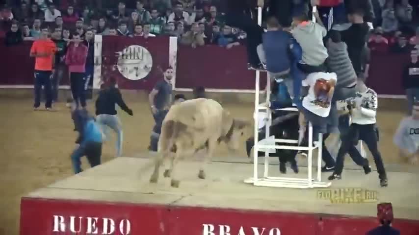 Dangerous Bull Fight Accidents Compilation 2018 Lu(480P).mp4