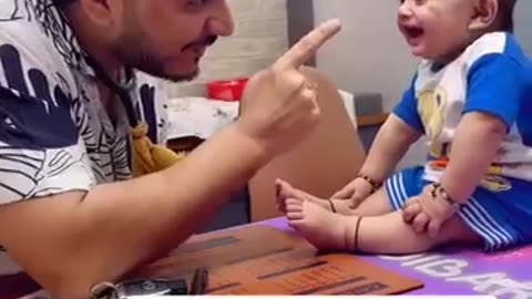 Cute baby smile please 🤣💊 #trending