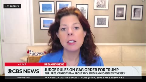Judge orders partial gag order on Trump in federal election interference case