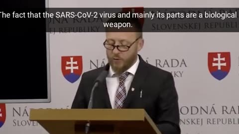 During Press Conference in Slovakia, Kotlár Urges Nations To Stop Injecting Bioweapons