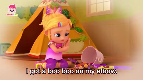 😭 😭 OUCHIE ! HELP ME PLEASE 😭 😭 BOO BOO SONG ! BEBEFINN ! NURSERY RHYMES AND KIDS SONGS !!!!