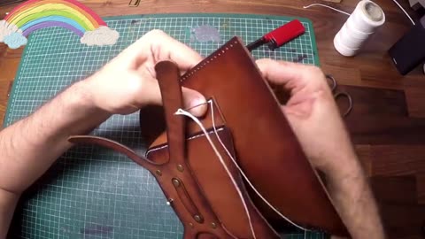 American backpack making