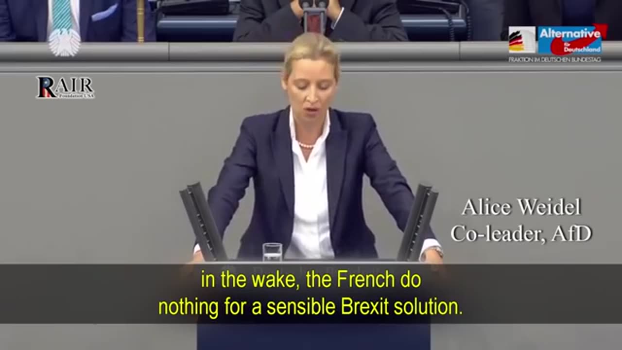 Make Germany Great Again: AfD leader Alice Weidel stuns the German Parliament