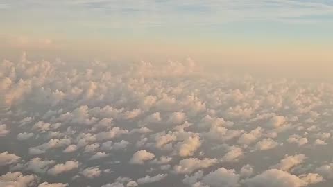 Sky view from plane