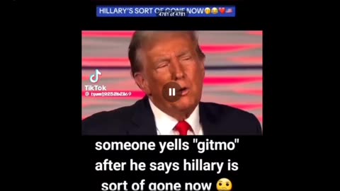 Hillary sort of Gone now