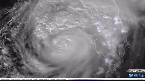 Hurricane Milton - As seen from Space