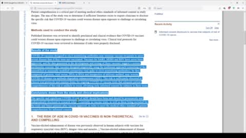 Antibody Dependent Enhancement (ADE) & Covid-19 Variants