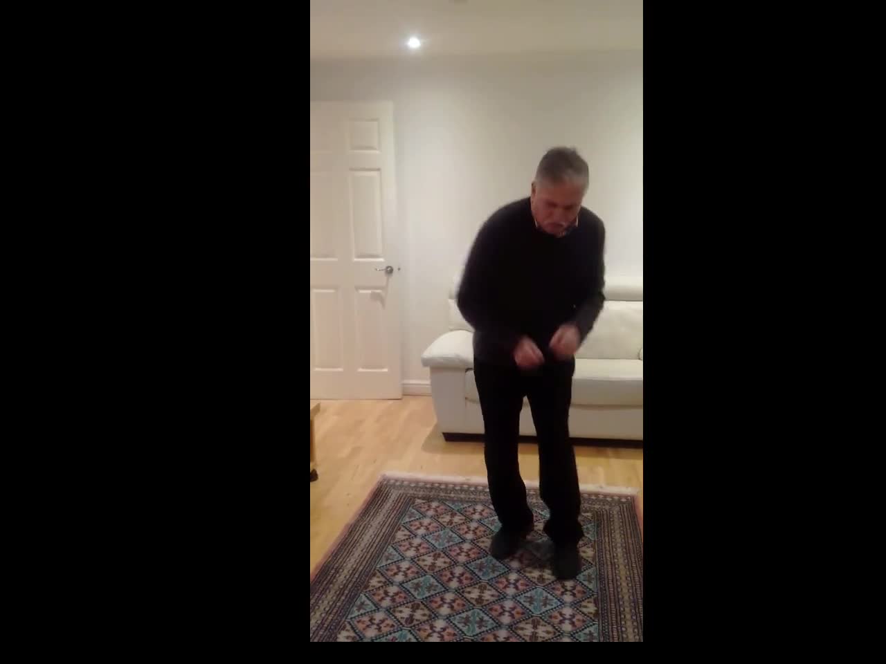 Mr Khan dancing