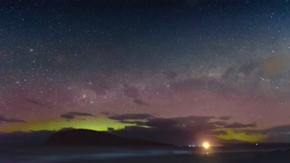 Stunning Sight from the Southern Sky and Sea