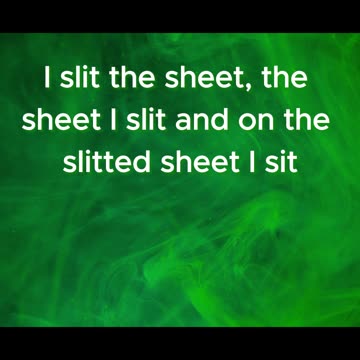 🌪️Tongue Twister Challenge🌪️ #51