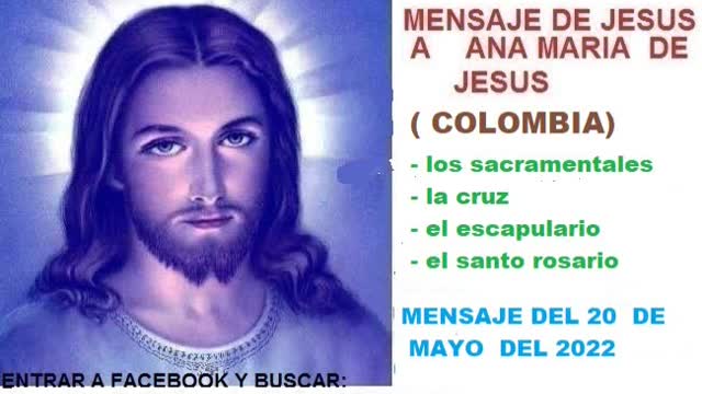 mensaje de jesus a ana maria de jesus - la cruz , el santo rosario