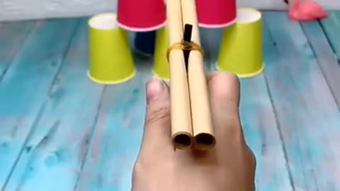 DIY Handgun origami Art & Crafts #Shorts