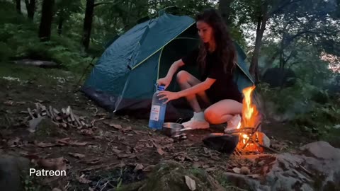 More interesting videos on my Patreon #solocamping #campingalone #camping