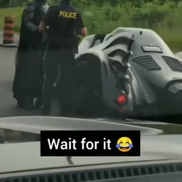 Dashcam Capture, Whar Happened To Batman😂