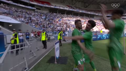 Argentina vs Iraq Men's football group stage ⚽️ Paris 2024 Highlights