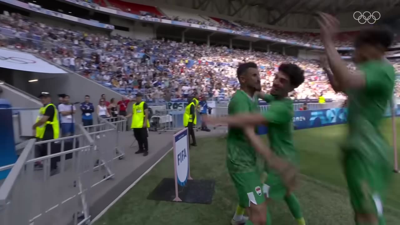 Argentina vs Iraq Men's football group stage ⚽️ Paris 2024 Highlights