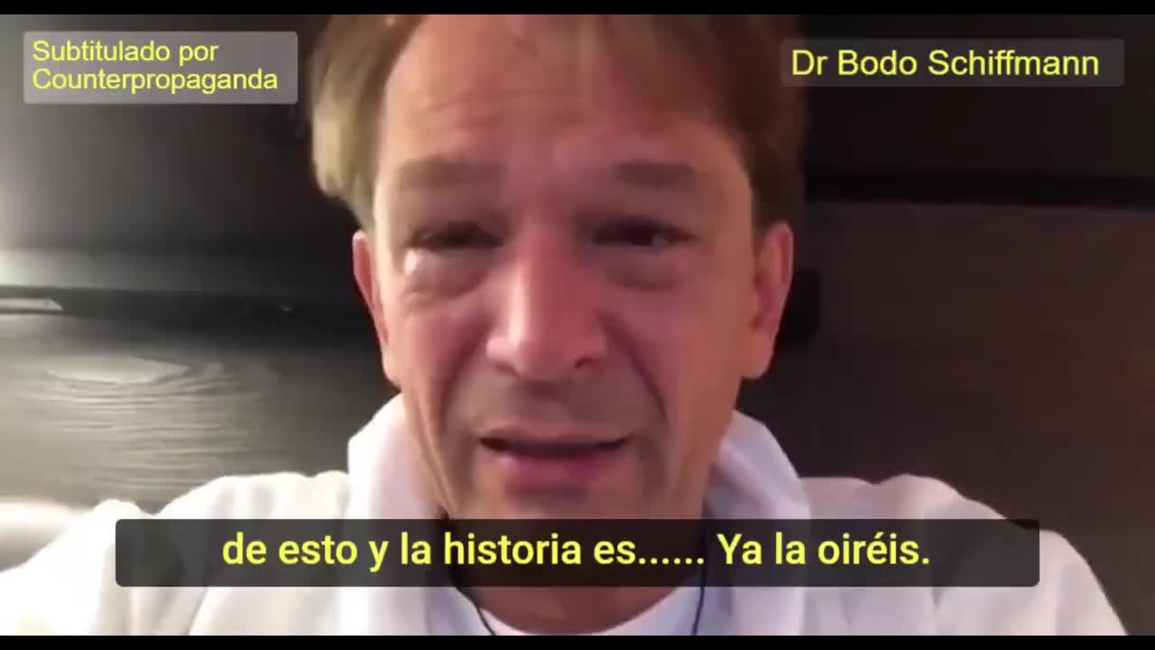 DESESPERADO MENSAJE DEL DOCTOR ALEMAN BODO SCHIFFMANN