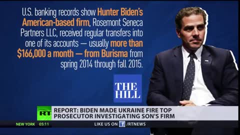 Joe Biden forces Ukraine into firing top prosecutor investigating Hunter Biden Burismo