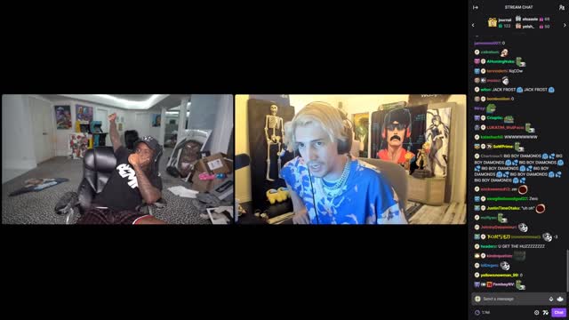 xQc flexes his $60K chain to Kai