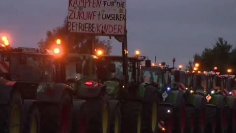 Farmers United: Nationwide Protests ERUPT Across Germany In Solidarity With the Dutch