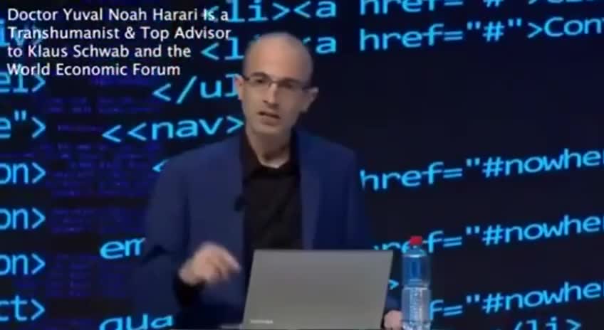 I present you the devil personified, Dr Yuval Noah Harari, top advisor to Mr Evil Schwab