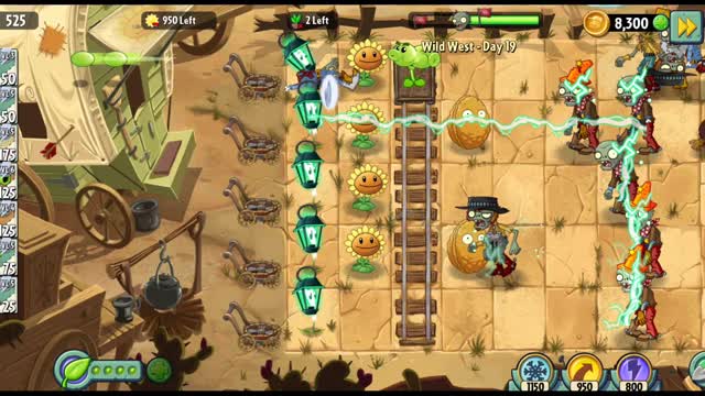 Plants vs Zombies 2 Wild West Day 19