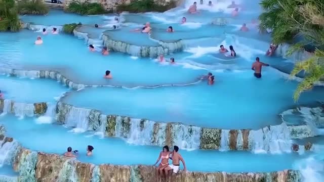 Terme di Saturnia in Tuscany, Italy 🇮🇹