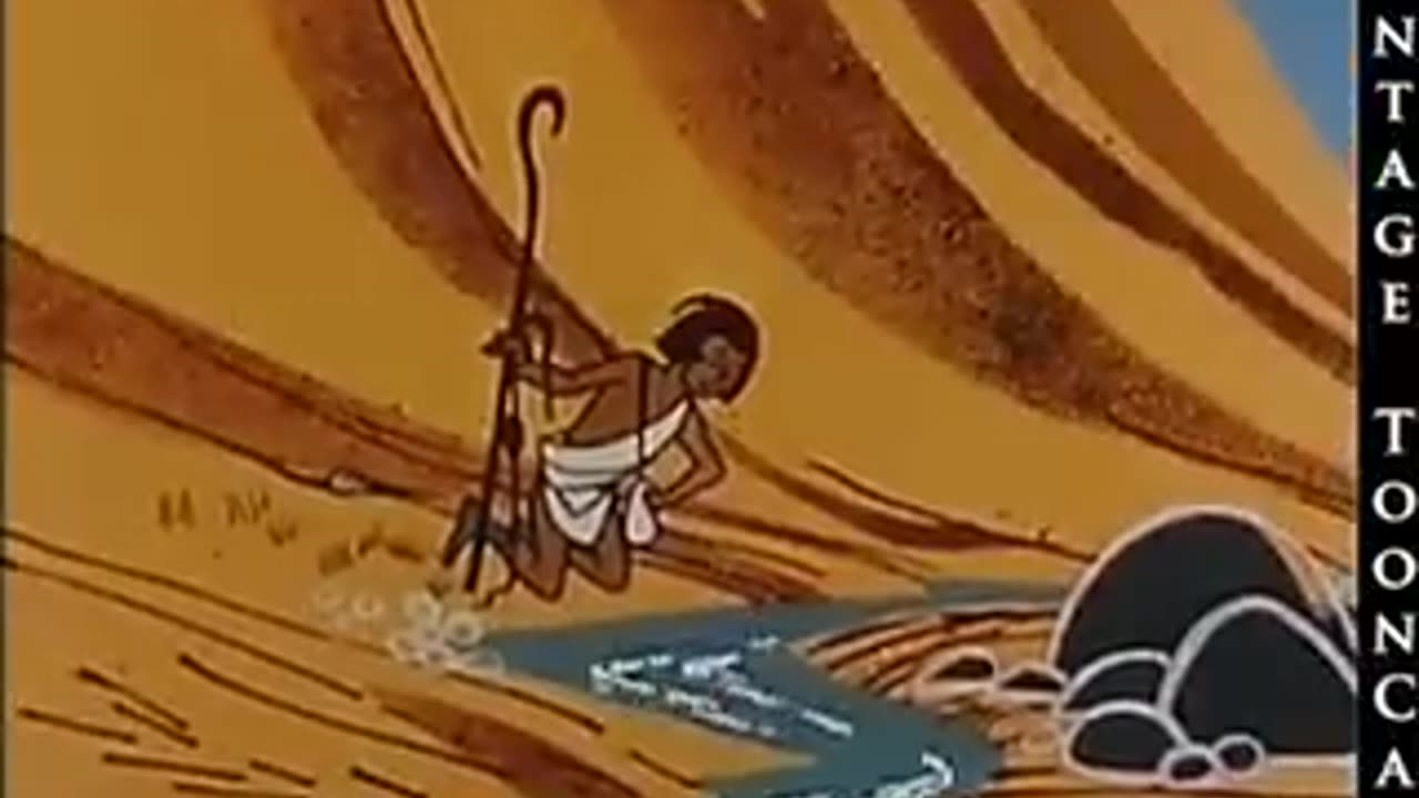 ▶️ DAVID & GOLIATH - MEL-O-TOONS CARTOON FROM CAPITAL RECORDS ALBUM