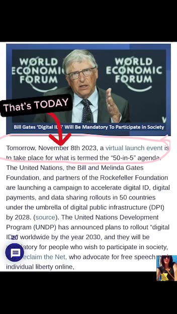 NO LONGER A CONSPIRACY THEORY: MANDATORY DIGITAL ID LAUNCHED YESTERDAY (NOV 8, 2023