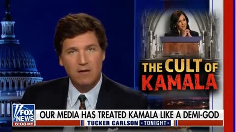 Tucker mocks woke media, Kamala Harris after protesters in Guatemala told her to go home