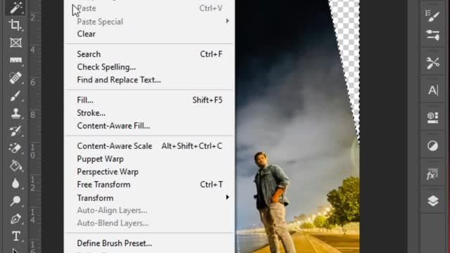 Rotating image without crop photoshop tricks