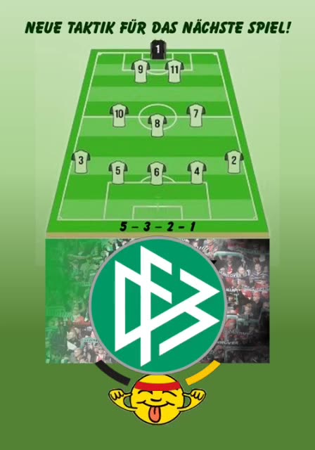 Neue Taktik für das nächste Spiel!