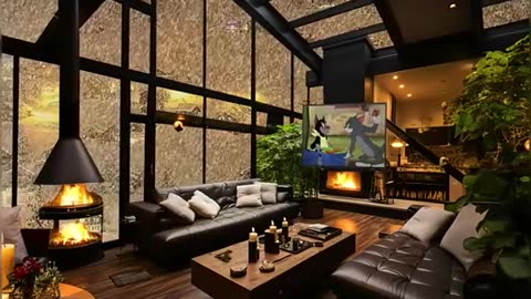Beautiful cozy View ❤️ #viral