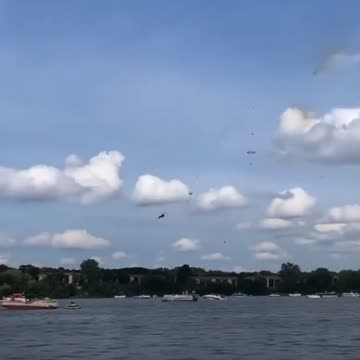 MiG-23 aircraft crashes during an air show in Michigan
