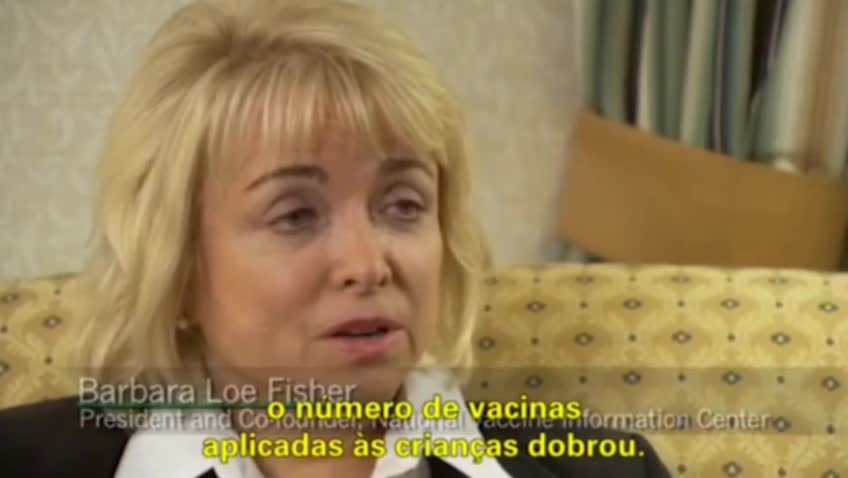 Barbara Loe Fisher presidente fundadora do "Natinal Vacine Informer"