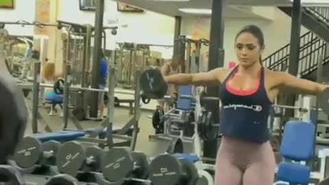 Girl Gym video #viral #workout #gymlovers #fitness #health